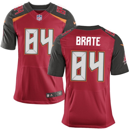 Nike Buccaneers #84 Cameron Brate Red Team Color Men's Stitched NFL New Elite Jersey